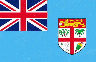Textured Fiji Flag 